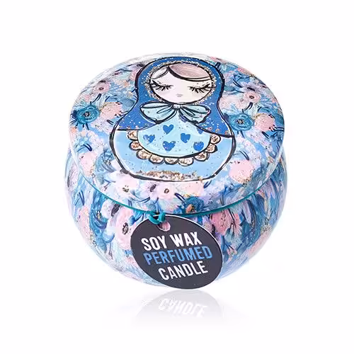 Art Tin Candle – Assorted Design – Russian Dolls – Dolly Blue | www.artisan-gifts.co.uk 12 Art Tin Candle – Assorted Design – Russian Dolls – Dolly Blue | www.artisan-gifts.co.uk 11