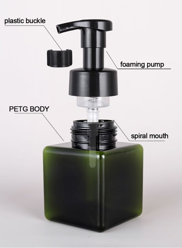 Squat Reusable Foam Dispenser Bottle - 250ml - Image 4