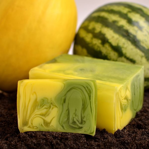Handcrafted  Soap Loaf  1.2kg  - Melon - Image 7