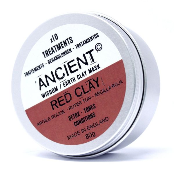Red Clay Face Mask 80g - Image 2