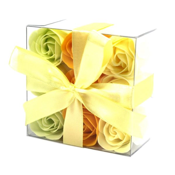 Set of 9 Soap Flower - Lavender Roses - Image 6