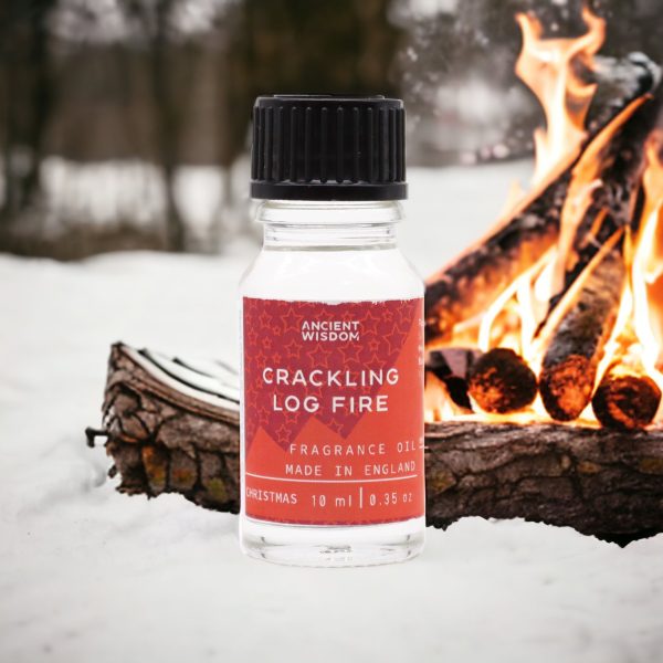 Crackling Log Fire Fragrance Oil 10ml - Image 5