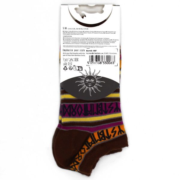 S/M Hop Hare Bamboo Socks Low (3.5-6.5) - Rune Stones - Image 4