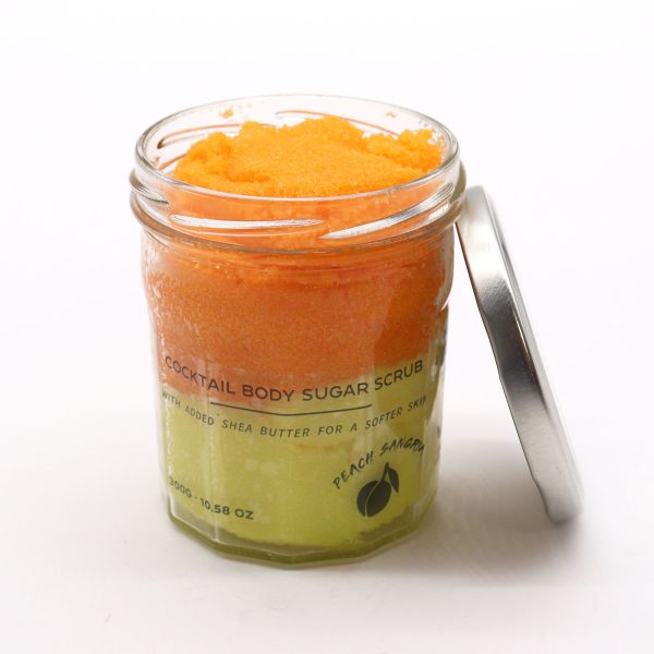 Fragranced Sugar Body Scrub - Peach Sangria 300g - Image 4