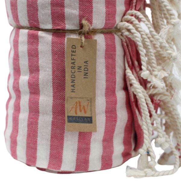 Cotton Pario Towel - 100x180 cm - Hot Pink - Image 7