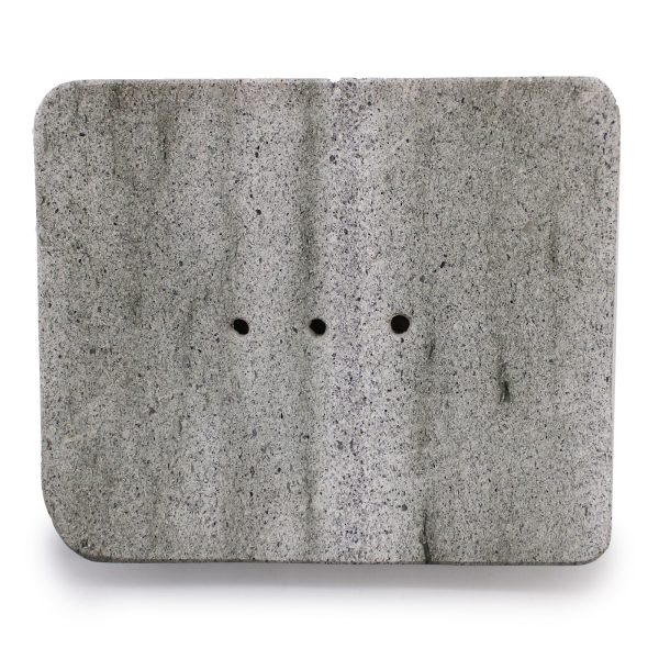 Square Shaped Ziolit Stone Soap Dish - Image 2