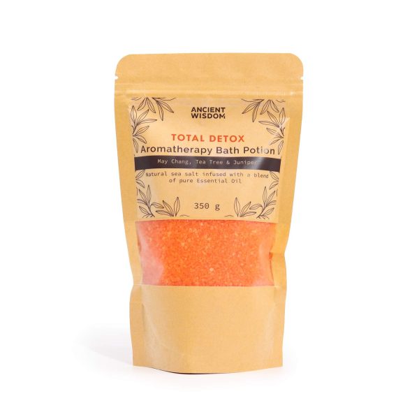 Aromatherapy Bath Potion in Kraft Bag 350g - Total Detox - Image 3