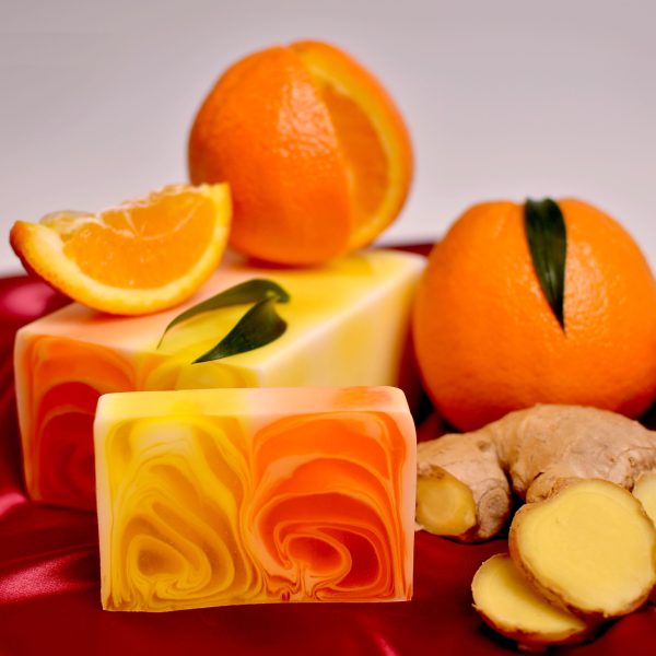 Handcrafted  Soap Loaf  1.2kg  - Orange & Ginger - Image 7
