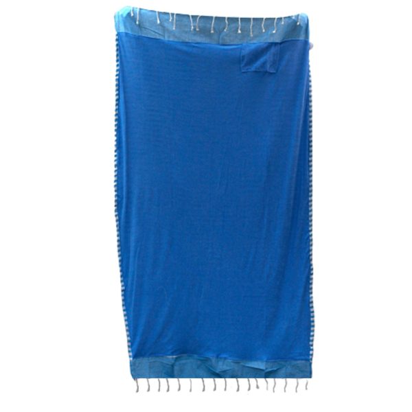 Cotton Pario Towel - 100x180 cm - Sky Blue - Image 6