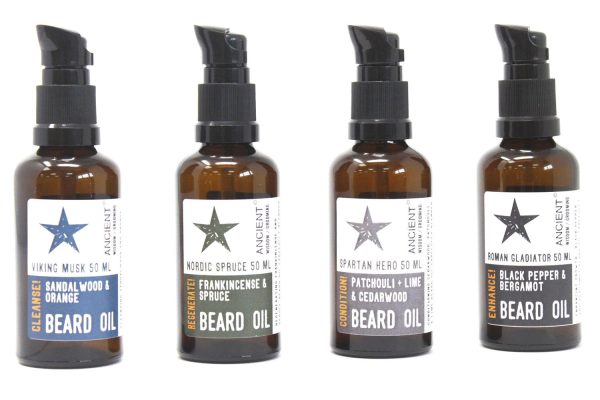 50ml Beard Oil - Roman Gladiator - Enhance! - Image 3