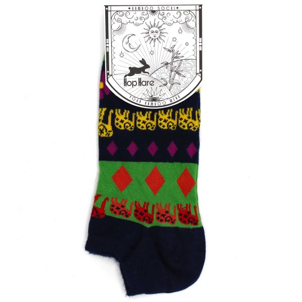 S/M Hop Hare Bamboo Socks Low (3.5-6.5) - Lucky Elephant - Image 3