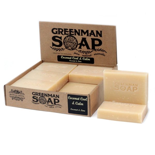 Greenman Soap Slice 100g - Coconut Cool & Calm - Image 2