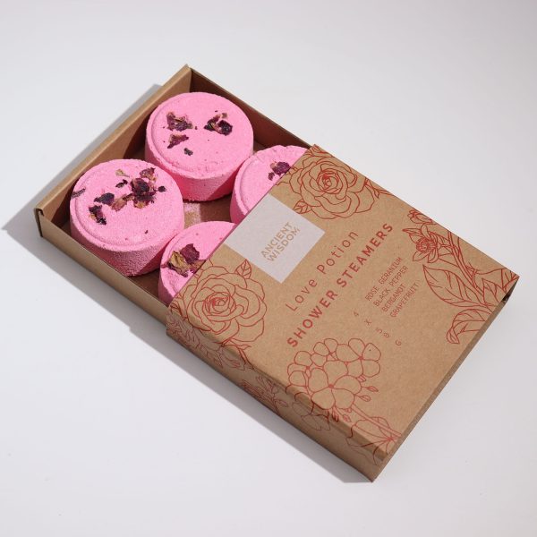 Zen Shower Steamers - Therapy Wellness Gift Set - Love Potion - Image 3