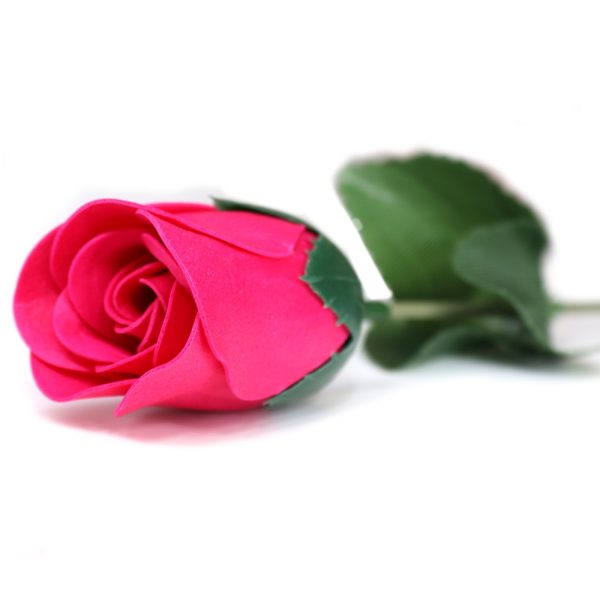 Soap Flower - Small Pink Rose - Image 6