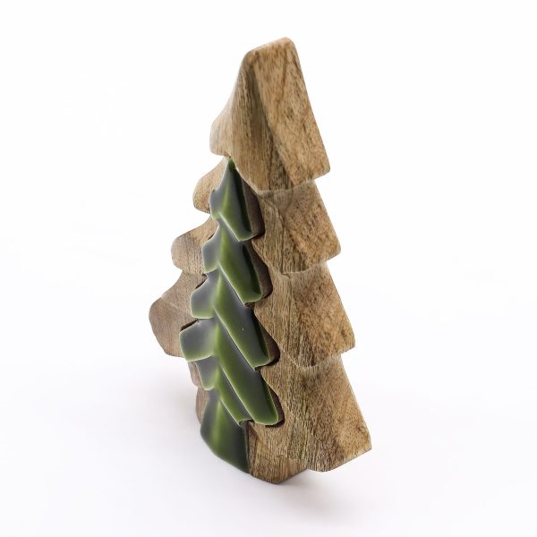 Lost in the Forrest - Small Tree in a Tree Wooden Decoration - 15x10cm - Image 12