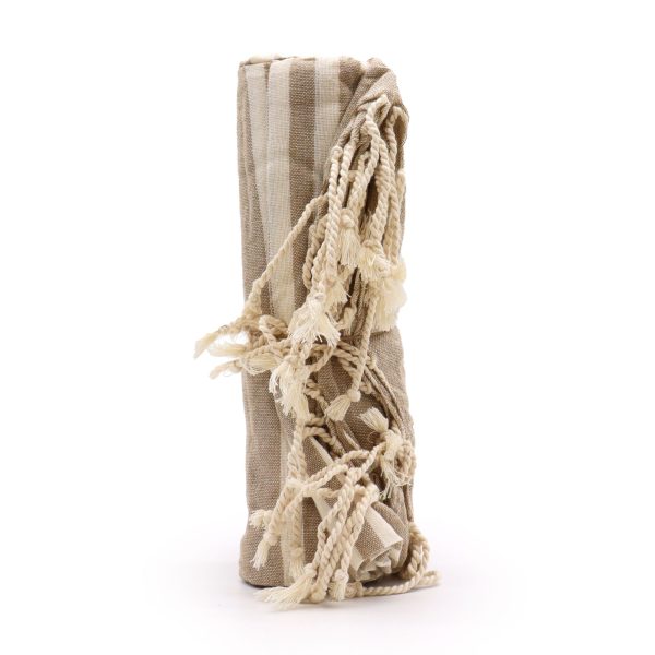 Cotton Pario Throw - 100x180 cm - Warm Sand - Image 2