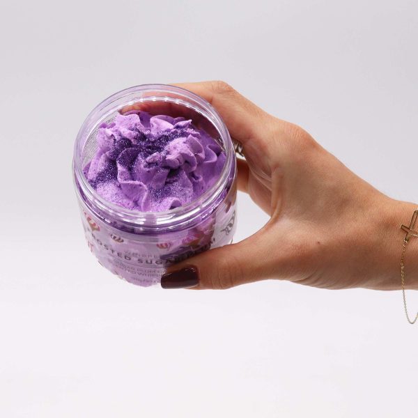 Frosted Sugar Plum Whipped Soap 120g - Image 5
