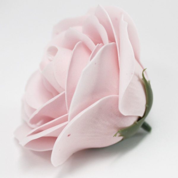 Craft Soap Flowers - Lrg Rose - Pink - Image 4