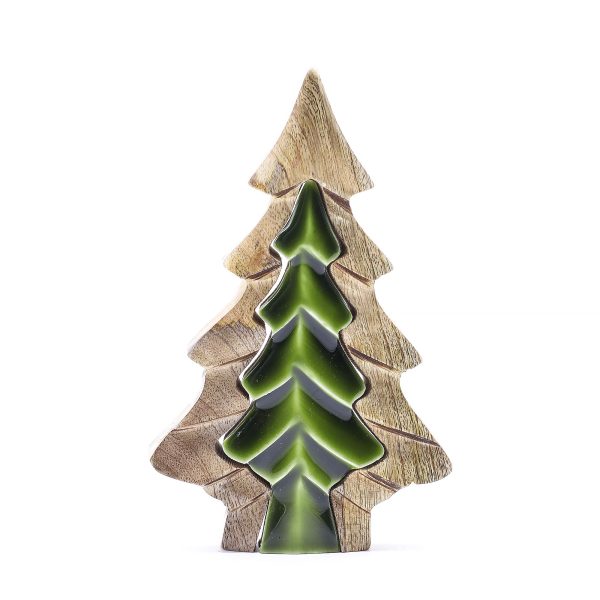 Lost in the Forrest - Small Tree in a Tree Wooden Decoration - 15x10cm - Image 6