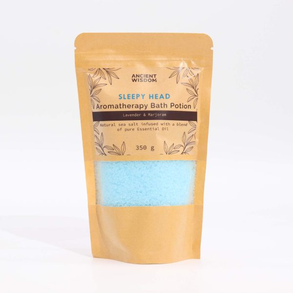 Aromatherapy Bath Potion in Kraft Bag 350g - Sleepy Head - Image 2