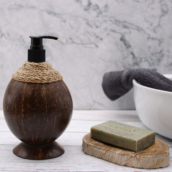 Natural Coconut Soap Dispenser - 300ml - Image 5