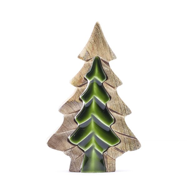 Lost in the Forrest - Small Tree in a Tree Wooden Decoration - 15x10cm - Image 3