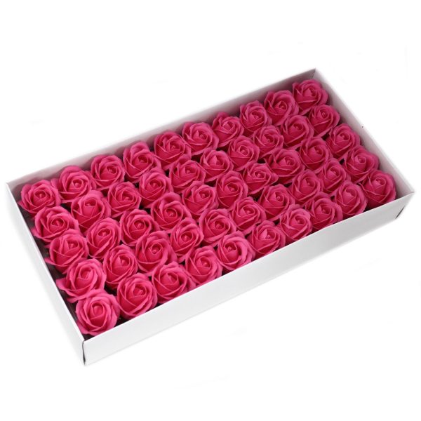 Craft Soap Flowers - Med Rose - Rose - Image 4