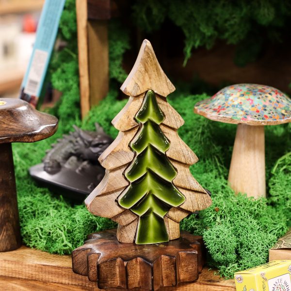 Lost in the Forrest - Small Tree in a Tree Wooden Decoration - 15x10cm - Image 8