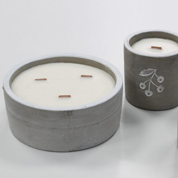Large Round - Crushed Vanilla & Orange - Image 4