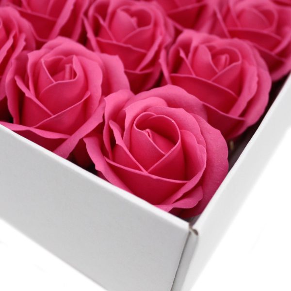 Craft Soap Flowers - Med Rose - Rose - Image 5