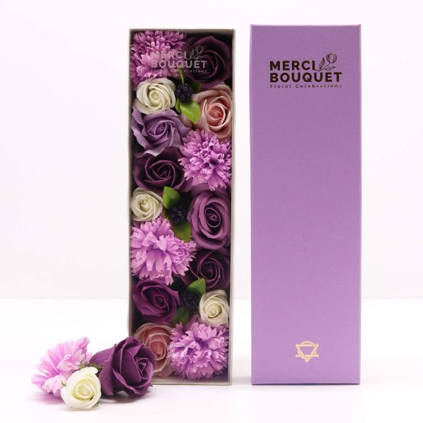 Long Box -  Lavender Rose & Carnation - Image 2