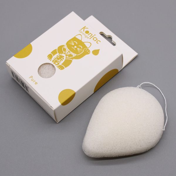 Teardrop Konjac Sponge - Natural - Sensitive skin - Image 5