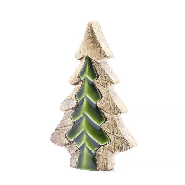 Lost in the Forrest - Small Tree in a Tree Wooden Decoration - 15x10cm - Image 2