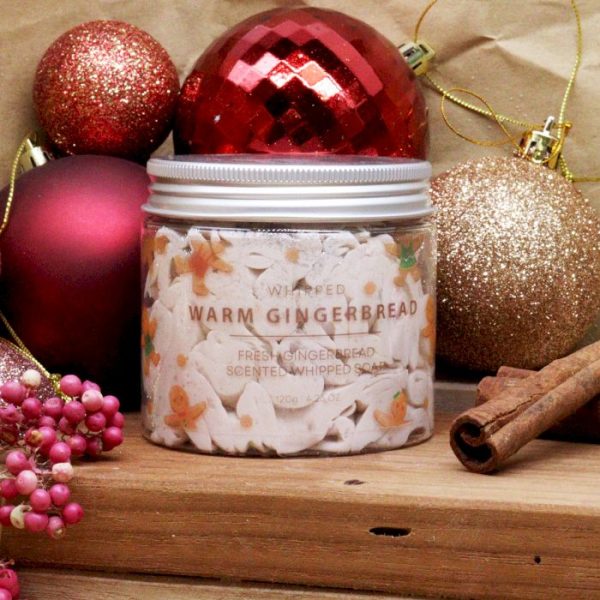 Warm Gingerbread Whipped Soap 120g - Image 4