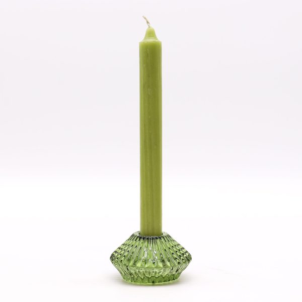 Flower Flip Dinner Candle / Tealight Holder - Garden Jade - Image 2