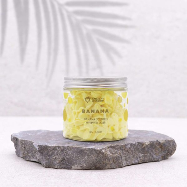 Banana Whipped Soap 120g - Image 2