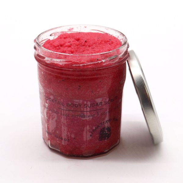 Fragranced Sugar Body Scrub - Strawberry Rum 300g - Image 2