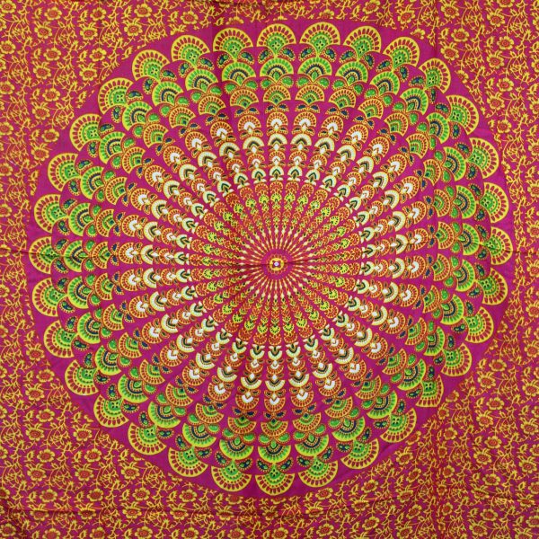 Ruby Lime Mandala Sarongs - Image 3