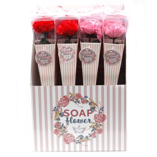 Soap Flower - Medium Carnation - Image 2