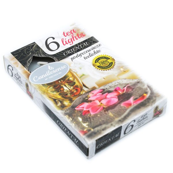 Set of 6 Scented Tealights - Oriental - Image 2