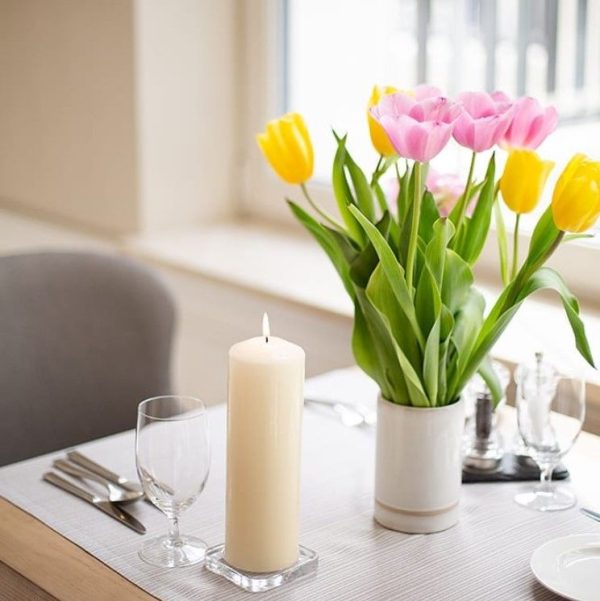 Pillar Candle 50x100mm - Ivory - Image 4