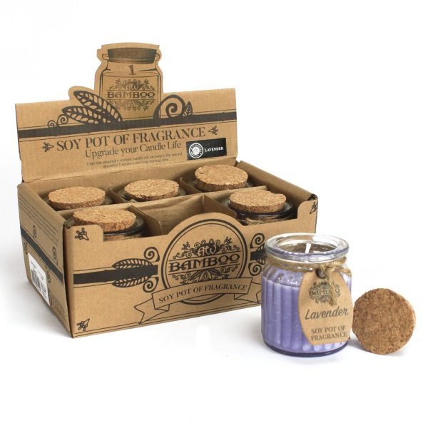 Lavender Soy Pot of Fragrance Candles - Image 2