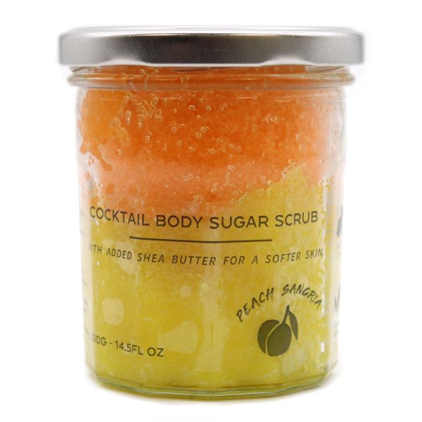 Fragranced Sugar Body Scrub - Peach Sangria 300g - Image 6