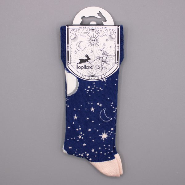 Hop Hare Bamboo Socks M/L - Moon Walk - Image 2