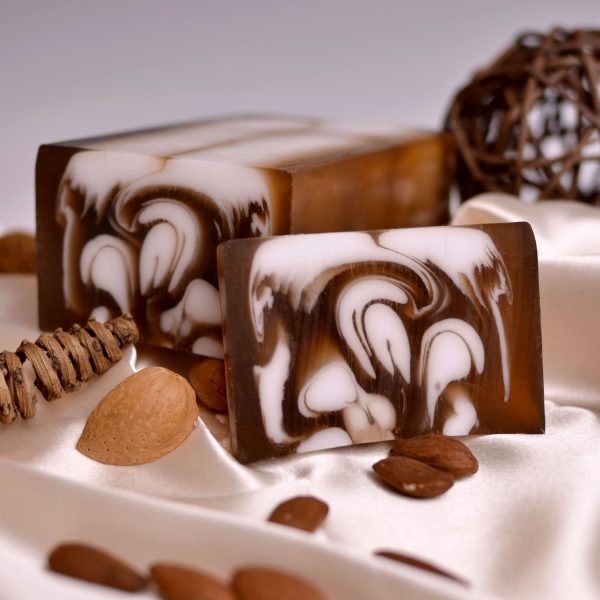Handcrafted  Soap Loaf  1.2kg  - Almond - Image 4