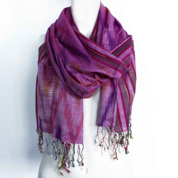 Indian Boho Scarves - 22x72cm - Random Blues - Image 2