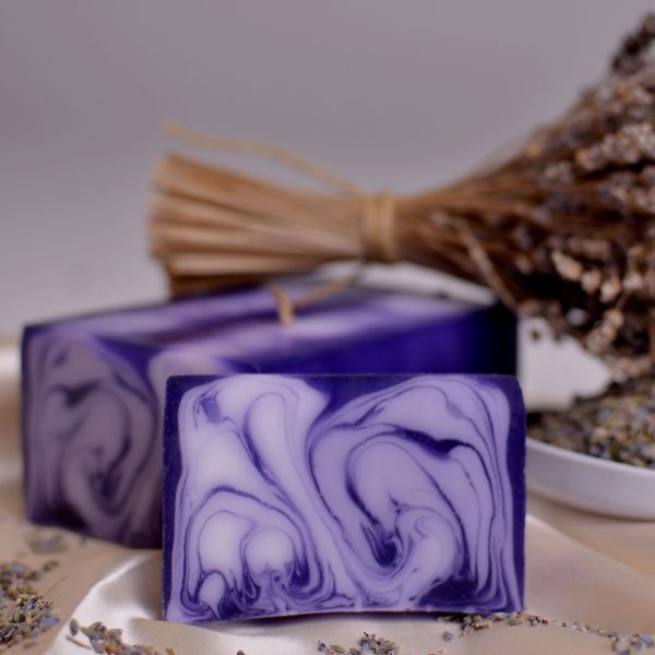 Handcrafted  Soap Loaf  1.2kg  - Lavender - Image 6