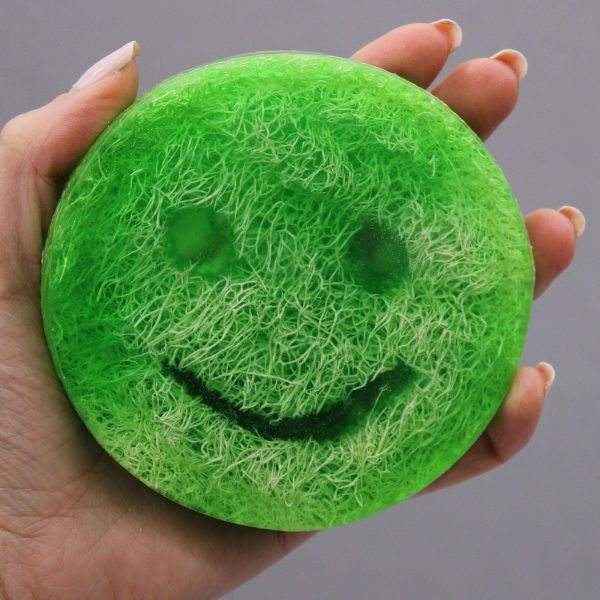 Happy Scrub Soap - Strawberry & Guava - Image 5