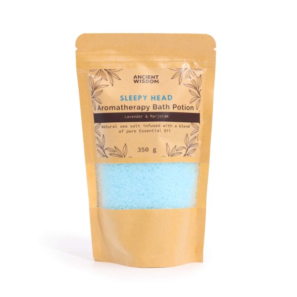 Aromatherapy Bath Potion in Kraft Bag 350g - Sleepy Head - Image 3