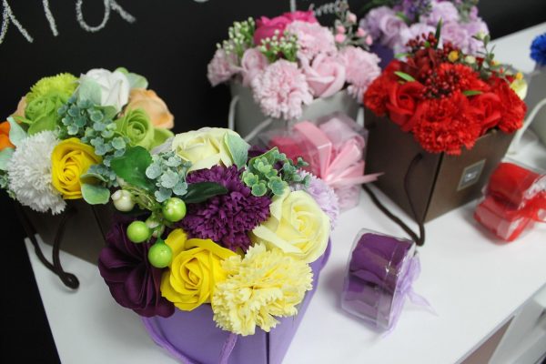 Soap Flower Bouquet - Spring Flowers - Image 4
